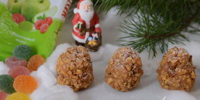 пирожное новогодние шишки