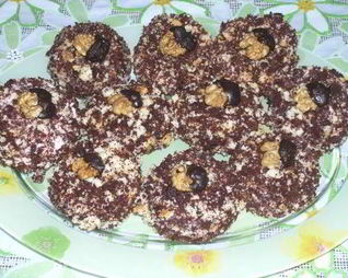 Пирожные ежики