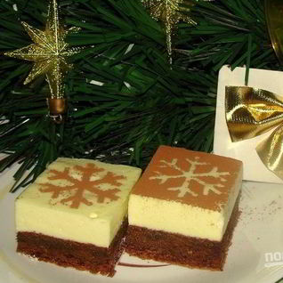 Пирожные Новогодняя нежность