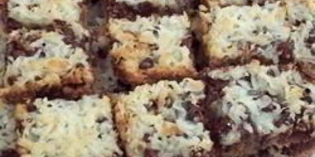 Рецепт пирожные с кокосом, шоколадом и сгущенкой