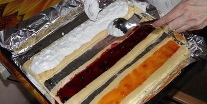 пирожные с кокосовой стружкой