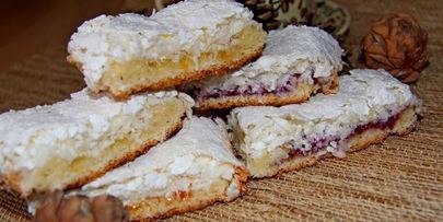 пирожные с кокосовой стружкой