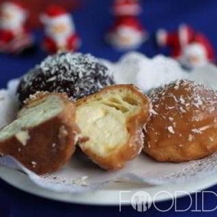 Пирожные с кокосовым кремом