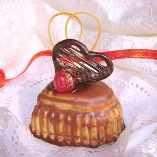 Пирожные Сердце для влюбленных