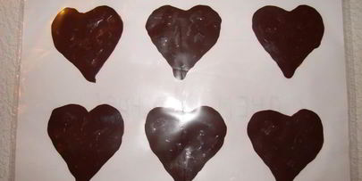 пирожные сердце для влюбленных