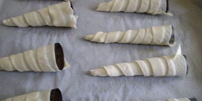 пирожные трубочки