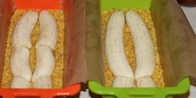 шоколадно-банановые пирожные