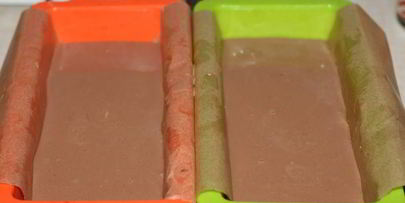 шоколадно-банановые пирожные