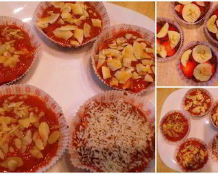 Сыроедные пирожные Клубничка