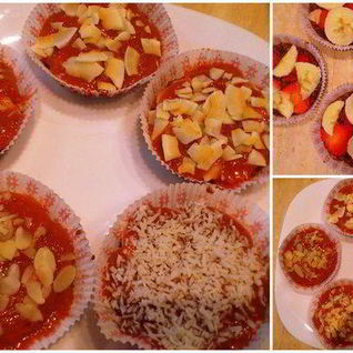 Сыроедные пирожные Клубничка