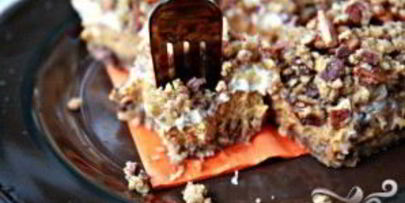 тыквенно-сливочные пирожные