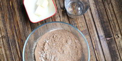 тыквенный брауни с кэробом