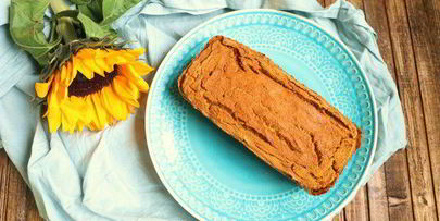 тыквенный брауни с кэробом