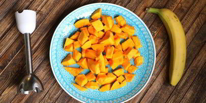 тыквенный брауни с кэробом