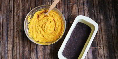 тыквенный брауни с кэробом