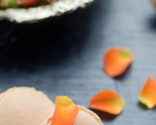 Ванильное пирожное макарон