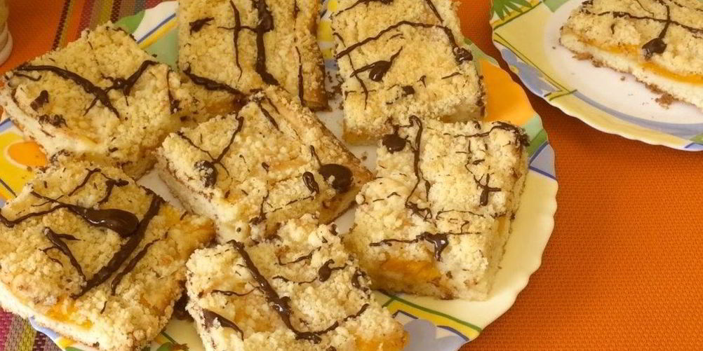 Рецепт восхитительные персиковые пирожные