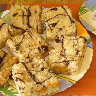 Восхитительные персиковые пирожные