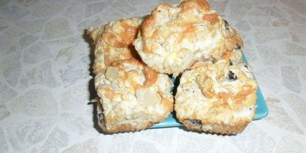 Рецепт воздушное пирожное из мюсли