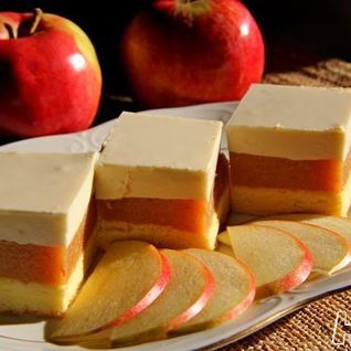 Яблочное пирожное Адам и Ева