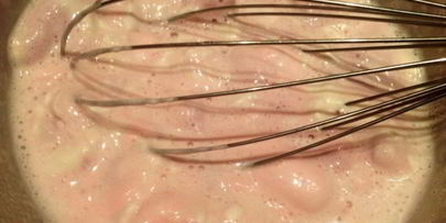 зефирное пирожное с ягодами