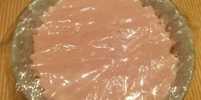 зефирное пирожное с ягодами