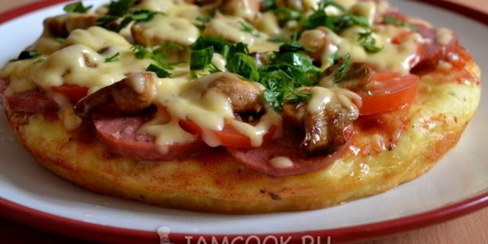 Рецепт быстрая пицца в мультиварке