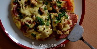 быстрая пицца в мультиварке