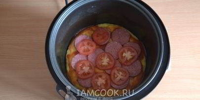 быстрая пицца в мультиварке