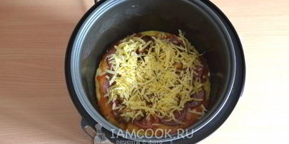 быстрая пицца в мультиварке