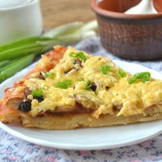 Пицца на кефире