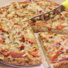 Пицца с ветчиной