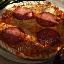Рецепт Дрожжевая пицца на маргарине