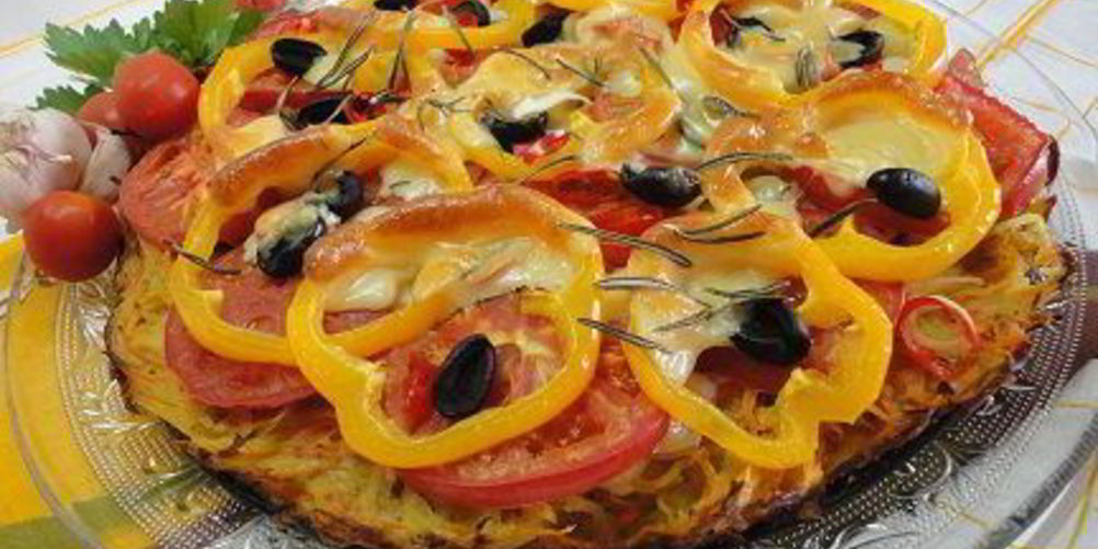 Рецепт картофельная пицца лето