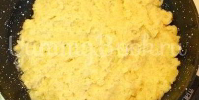 картофельная пицца на сковороде