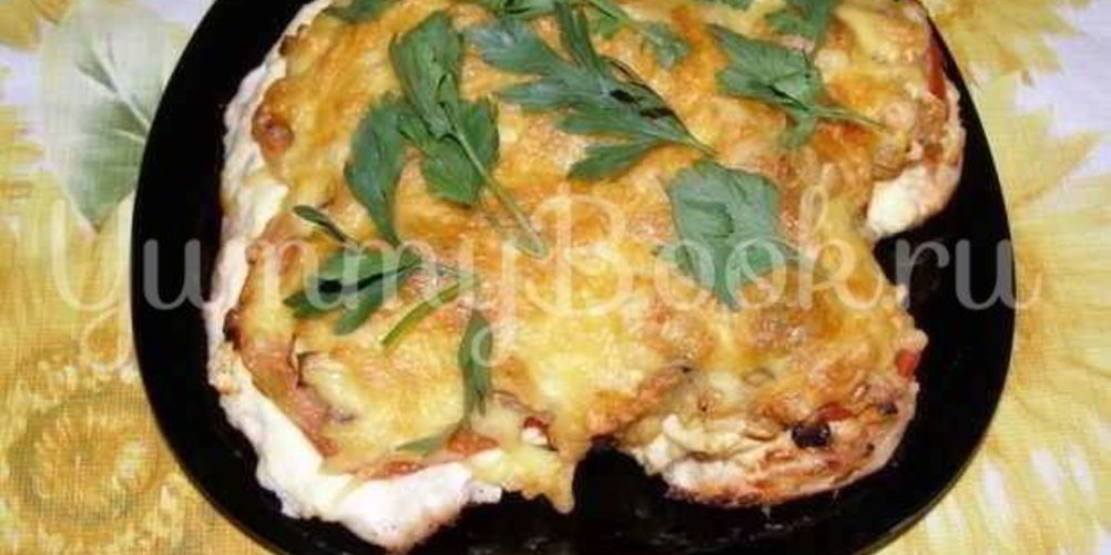 Рецепт куриная пицца