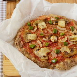 Мексиканская мясная пицца