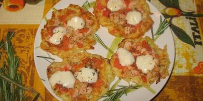 мини-пицца на завтрак