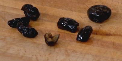 мини-пиццы с копченой индейкой и оливками