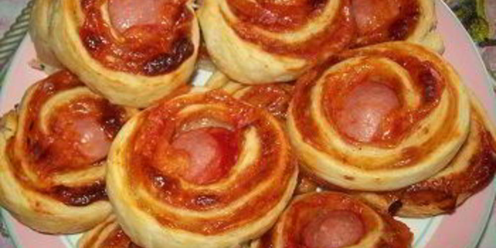 Рецепт мини-пиццы завитушки