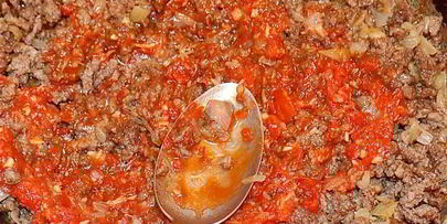 мясная пицца с мясом и грибами