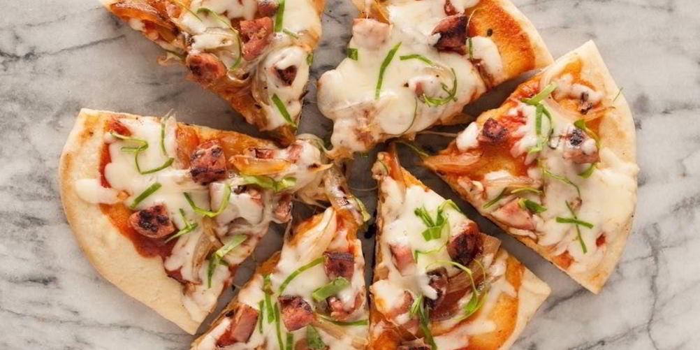 Рецепт очень быстрая пицца молния