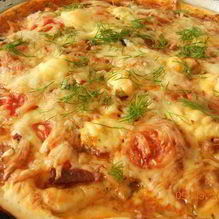 Рецепт Пицца Ассорти с перепелиными яйцами