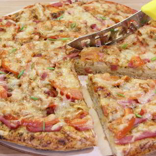 Пицца быстрая из замороженного теста