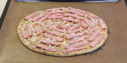 пицца быстрая из замороженного теста