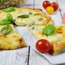 Рецепт Пицца Четыре сыра