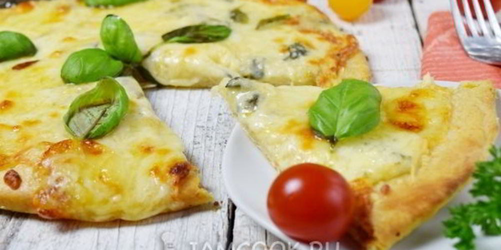 Рецепт пицца четыре сыра