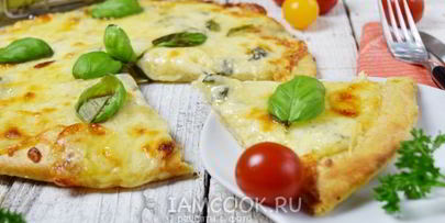 пицца четыре сыра