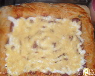 Пицца Для Кума на дрожжевом тесте