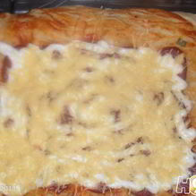 Рецепт Пицца Для Кума на дрожжевом тесте